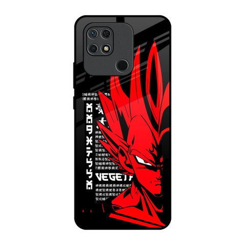 Red Vegeta Glossy Case for Redmi 10