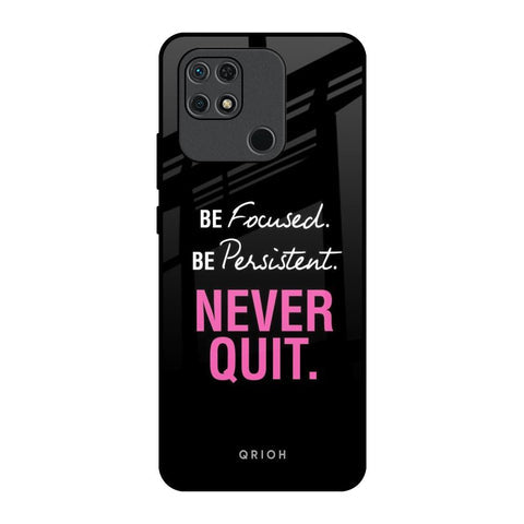 Be Focused Glossy Case for Redmi 10