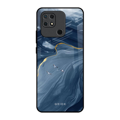 Deep Ocean Marble Glossy Case for Redmi 10