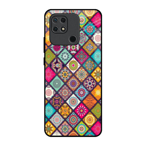 Multicolor Mandala Glossy Case for Redmi 10