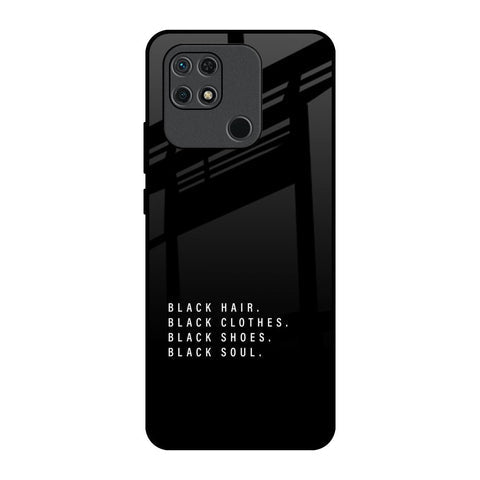 Black Soul Glossy Case for Redmi 10