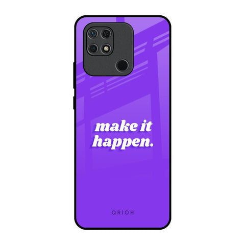 Make it Happen Glossy Case for Redmi 10