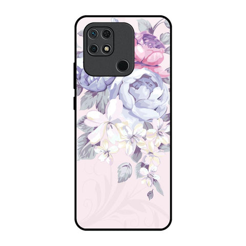 Elegant Floral Glossy Case for Redmi 10
