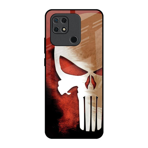 Red Skull Glossy Case for Redmi 10