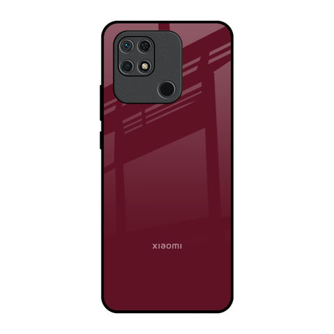 Classic Burgundy Glossy Case for Redmi 10
