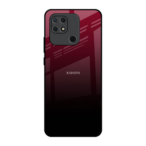 Wine Red Glossy Case For Redmi 10