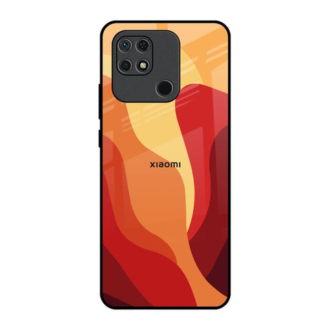 Magma Color Pattern Glossy Case for Redmi 10