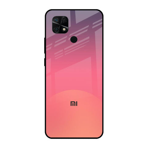 Sunset Orange Glossy Case for Redmi 10