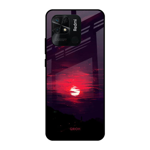 Morning Red Sky Glossy Case For Redmi 10