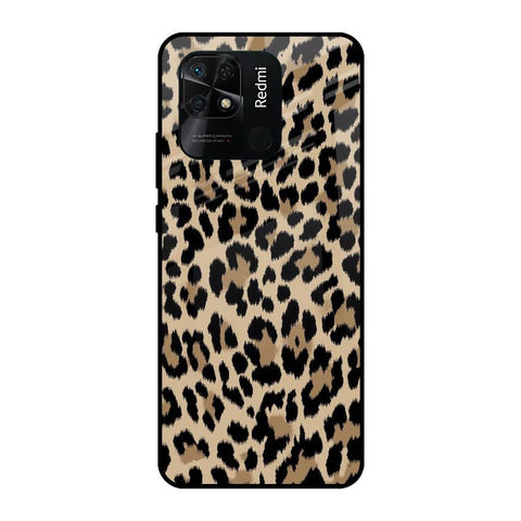 Leopard Seamless Glossy Case For Redmi 10