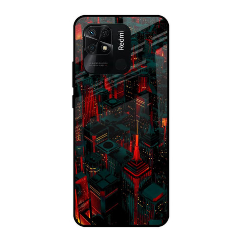 City Light Glossy Case For Redmi 10