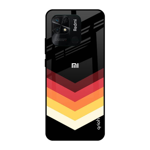 Abstract Arrow Pattern Glossy Case For Redmi 10