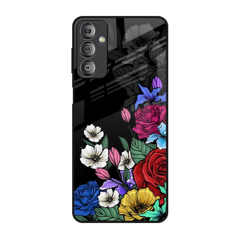Rose Flower Bunch Art Glossy Case for Samsung Galaxy F23 5G