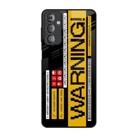 Aircraft Warning Glossy Case for Samsung Galaxy F23 5G
