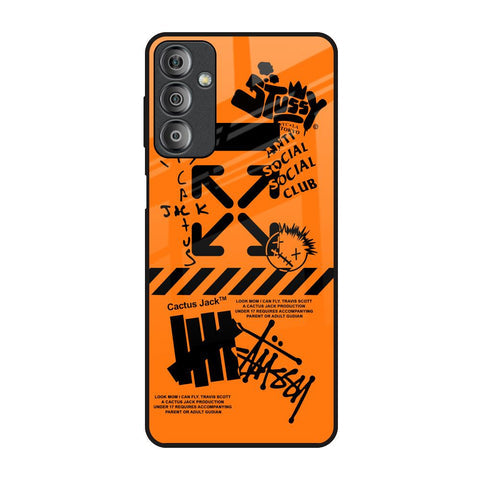 Anti Social Club Glossy Case for Samsung Galaxy F23 5G