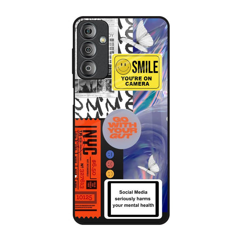 Smile for Camera Glossy Case for Samsung Galaxy F23 5G