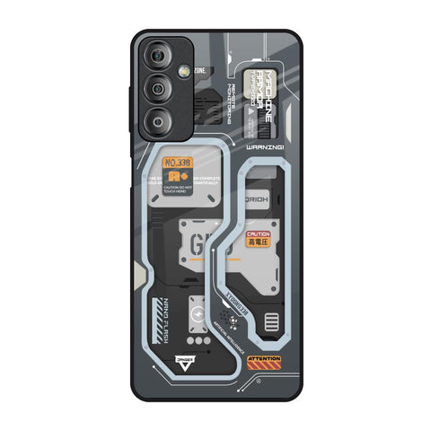 Retro Futuristic Glossy Case for Samsung Galaxy F23 5G
