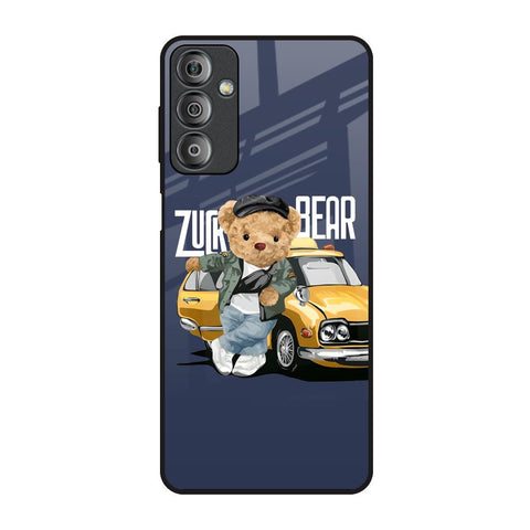 Adventurous Bear Glossy Case for Samsung Galaxy F23 5G