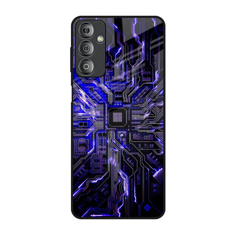 Techno Color Pattern Glossy Case For Samsung Galaxy F23 5G