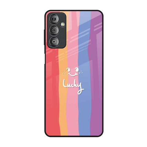 Lucky Abstract Glossy Case for Samsung Galaxy F23 5G