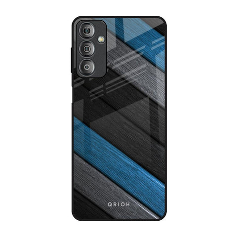 Multicolor Wooden Effect Glossy Case for Samsung Galaxy F23 5G