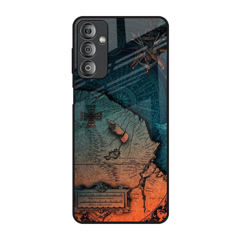 Geographical Map Glossy Case for Samsung Galaxy F23 5G