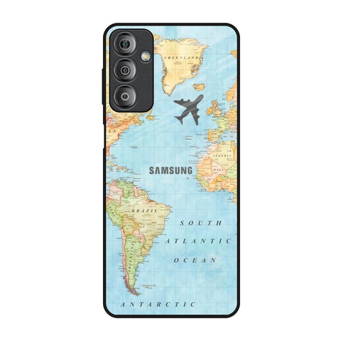 Fly Around The World Glossy Case for Samsung Galaxy F23 5G