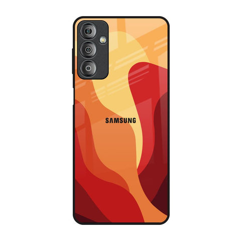 Magma Color Pattern Glossy Case for Samsung Galaxy F23 5G