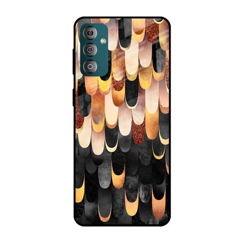 Bronze Abstract Glossy Case for Samsung Galaxy F23 5G