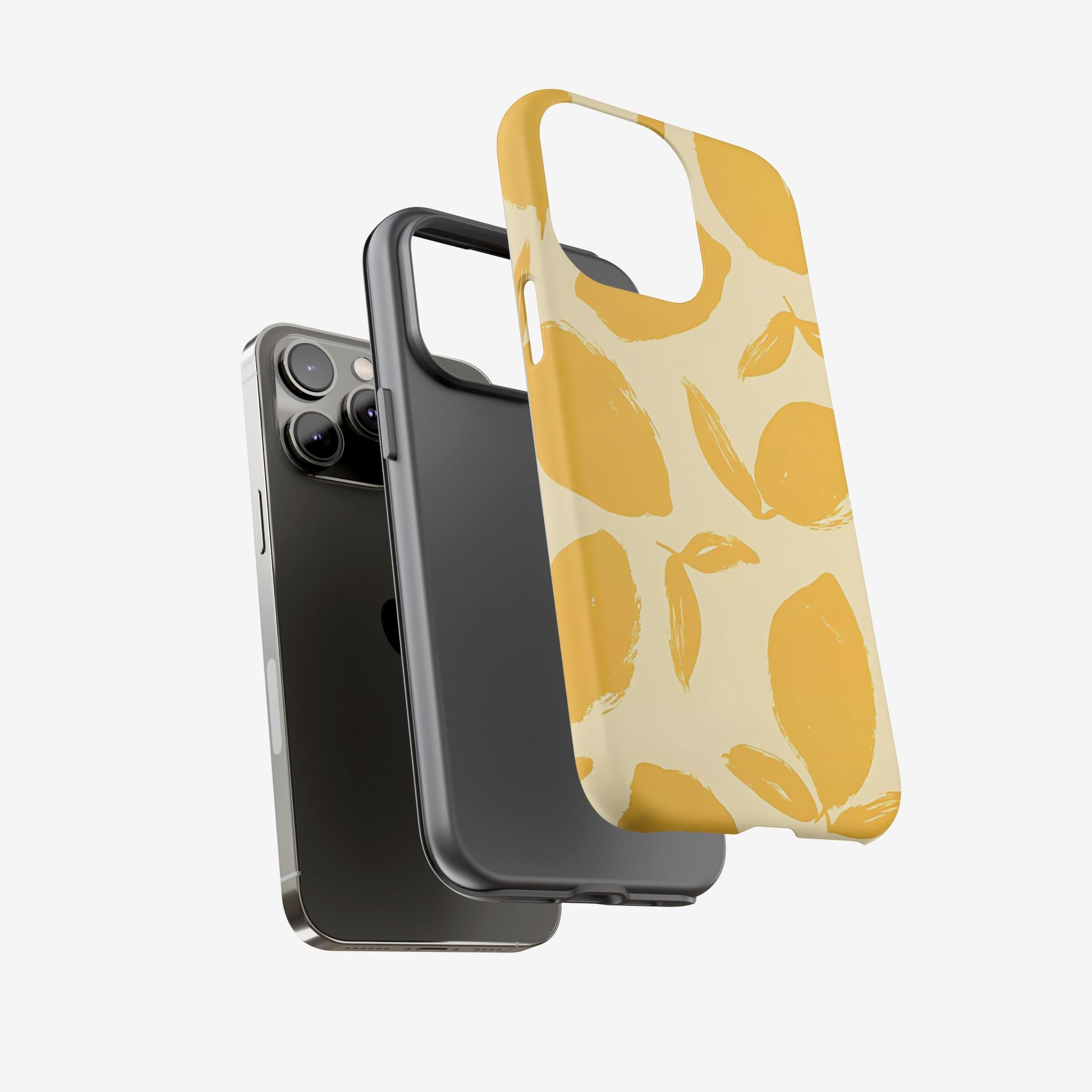 Citrus Glow Premium Tough Shining Phone Case (Double Layer) Available For All iPhone Models