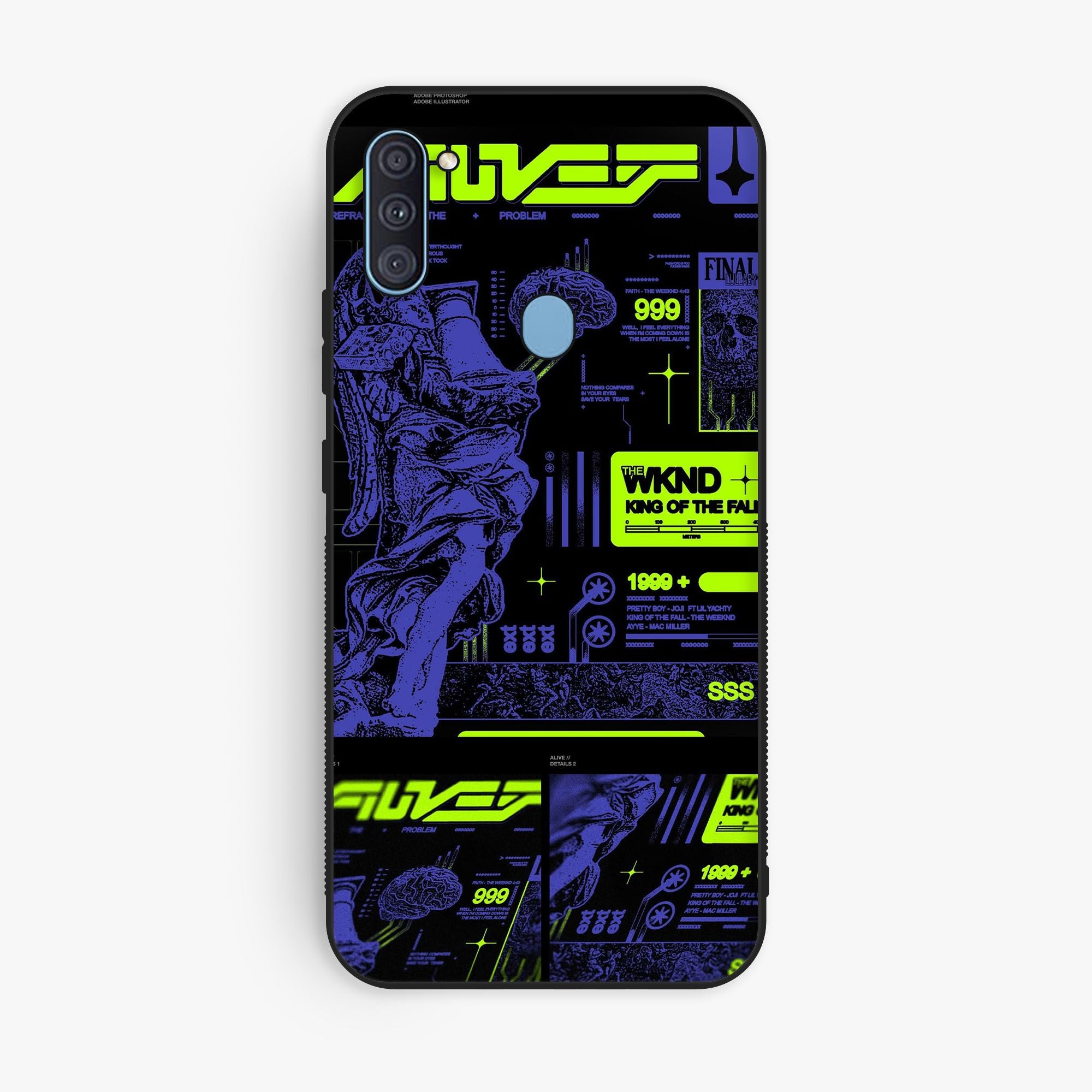 Samsung Galaxy A11 - Wallpaper 084 - Premium Printed Glossy Phone Case