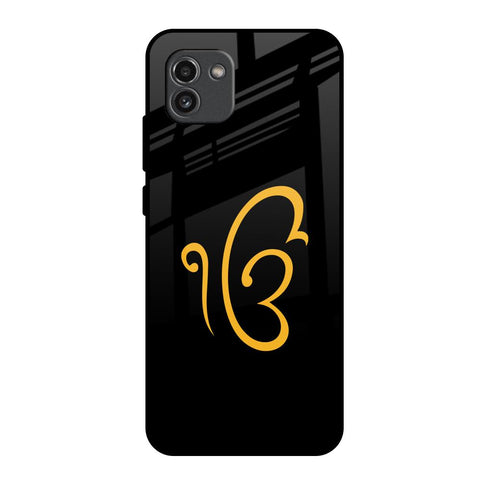 Luxury Fashion Initial Glossy Case for Samsung Galaxy A03