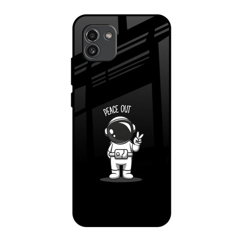 Peace Out Astro Glossy Case for Samsung Galaxy A03