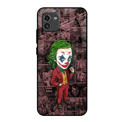 Joker Cartoon Glossy Case for Samsung Galaxy A03