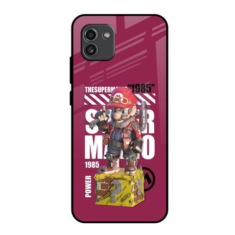 Gangster Hero Glossy Case for Samsung Galaxy A03