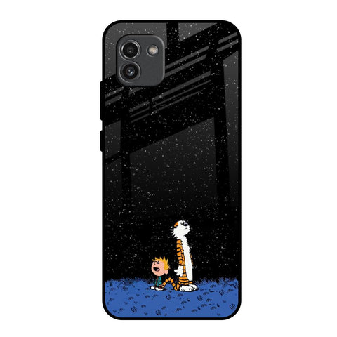 Night Sky Star Glossy Case for Samsung Galaxy A03