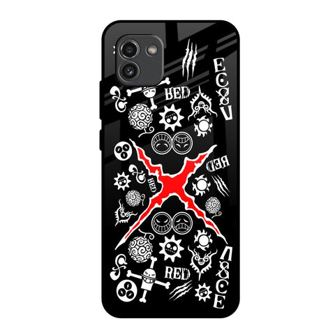 Red Zone Glossy Case for Samsung Galaxy A03