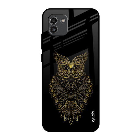 Golden Owl Glossy Case for Samsung Galaxy A03
