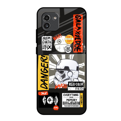 Galaxy Edge Glossy Case for Samsung Galaxy A03