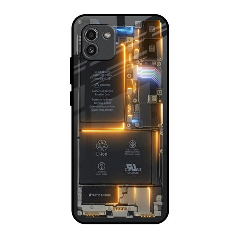 Glow Up Skeleton Glossy Case for Samsung Galaxy A03