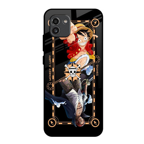 Shanks & Luffy Glossy Case for Samsung Galaxy A03