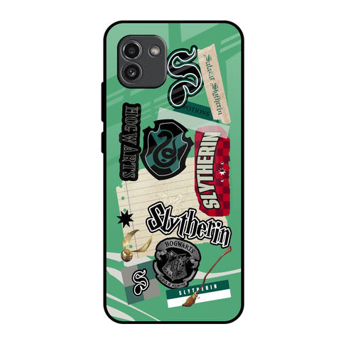 Slytherin Glossy Case for Samsung Galaxy A03