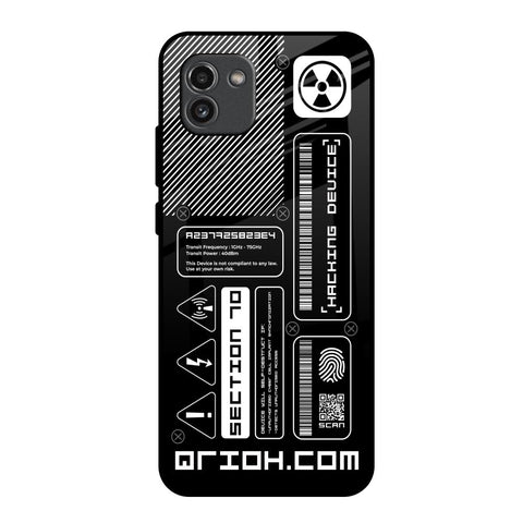 Futuristic Art Glossy Case for Samsung Galaxy A03