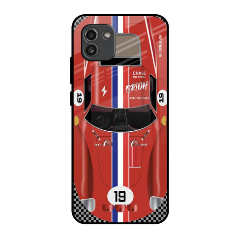 Racing Vintage Glossy Case for Samsung Galaxy A03