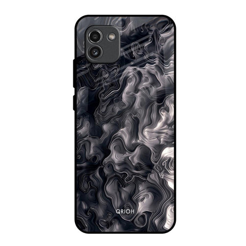 Cryptic Smoke Glossy Case for Samsung Galaxy A03