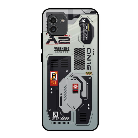 Techno Vibes Glossy Case for Samsung Galaxy A03