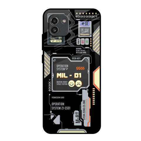 Exposed Parts Glossy Case for Samsung Galaxy A03