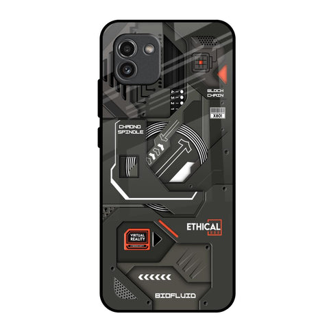 Tech Aesthetics Glossy Case for Samsung Galaxy A03