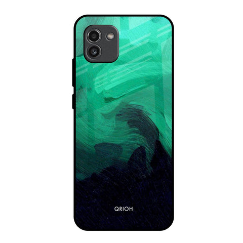 Scarlet Amber Glossy Case for Samsung Galaxy A03