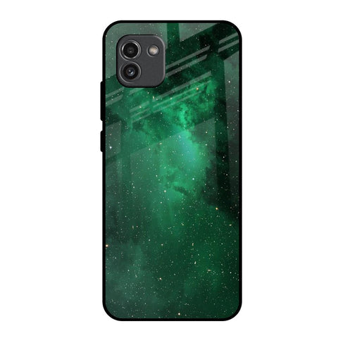 Emerald Firefly Glossy Case For Samsung Galaxy A03